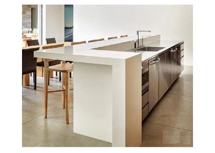 Stainless steel bar counter