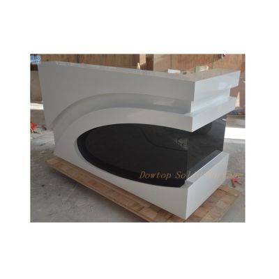 Curved design,LED bar,small reception