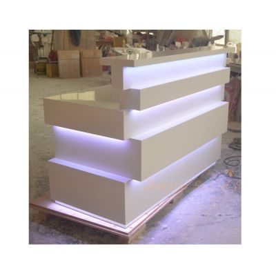 LED bar,pure white finishing,small reception