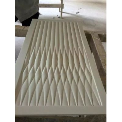 Curved design,pure white finishing