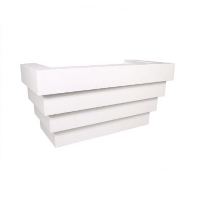 diamond design,pure white finishing,small reception