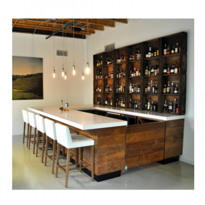 home bar,pure white finishing